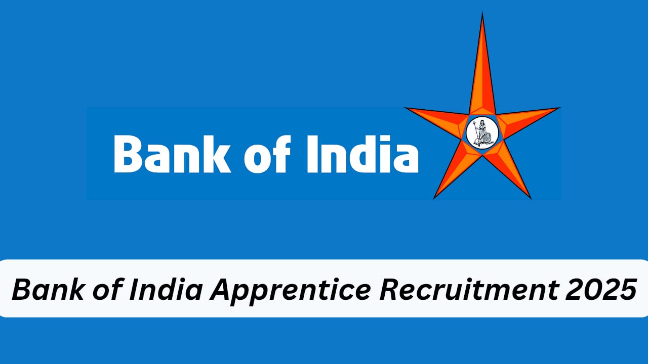 Bank of India Apprentice Recruitment 2025